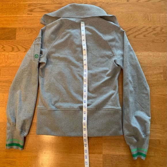 Vintage Lululemon Grey Hoodie Size Small - Picture 5 of 9